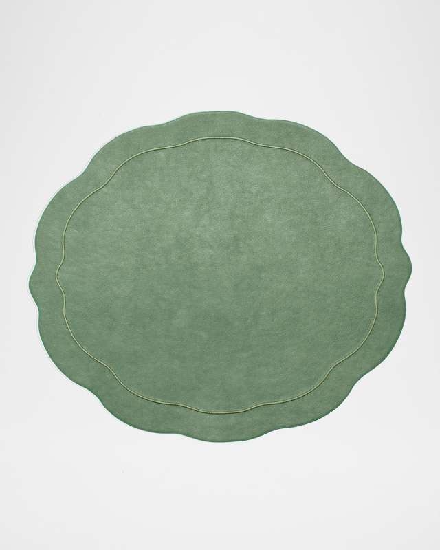 Tailored Faux Leather Placemat